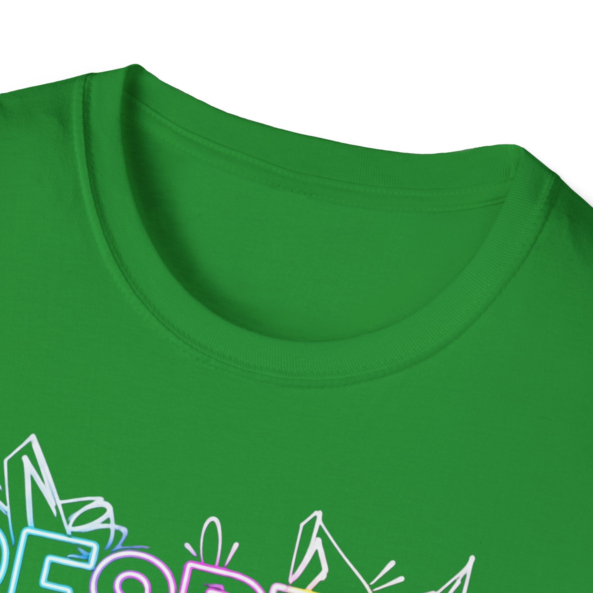 Colorful 'RESPECT' Unisex Softstyle T-Shirt, Positive Vibes Shirt, Everyday Casual Wear, Unique Gift Idea