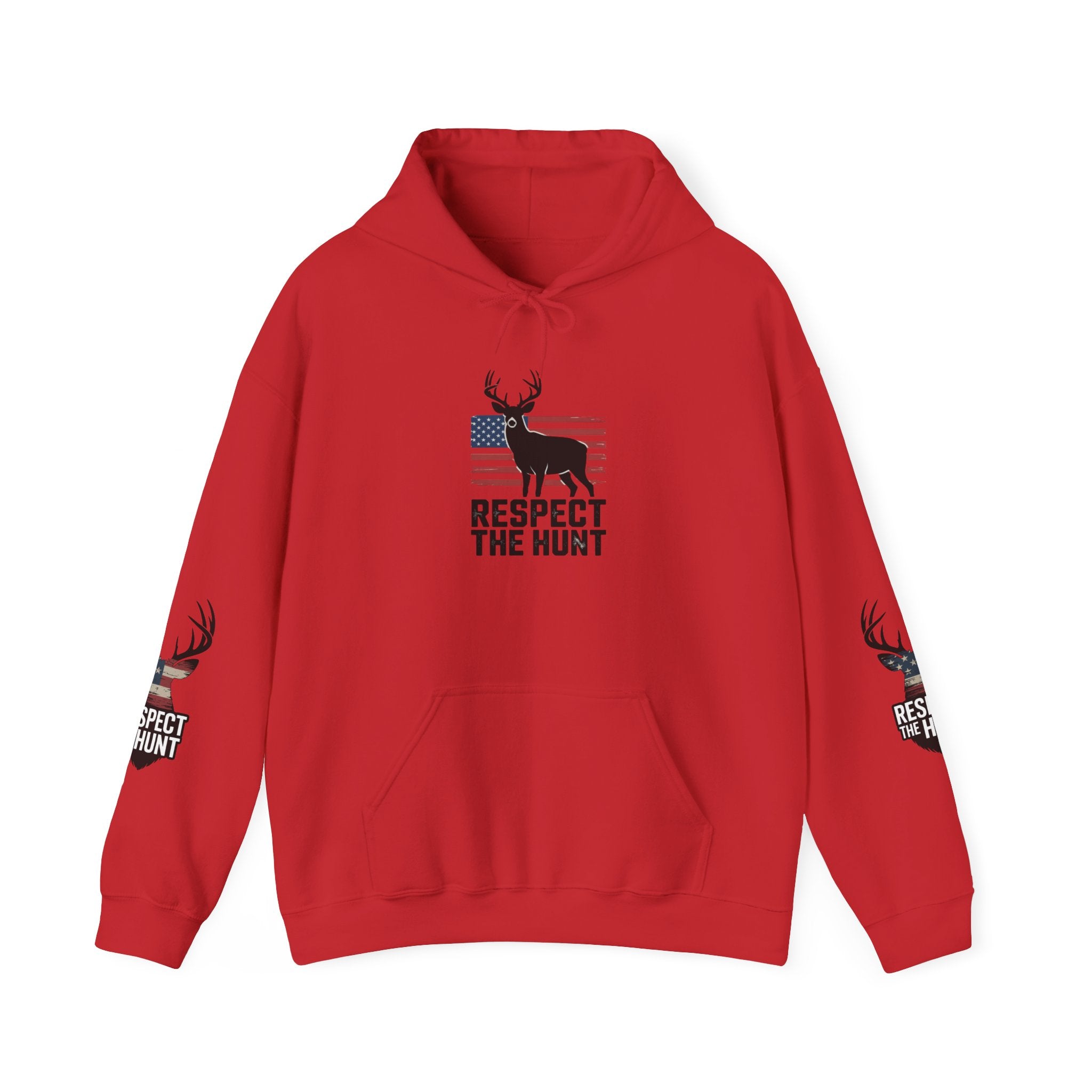 Respect the Hunt Hoodie - Unisex Heavy Blend, Perfect Gift for Hunters, Outdoor Enthusiasts, Camping, Nature Lovers, Fall Fashion
