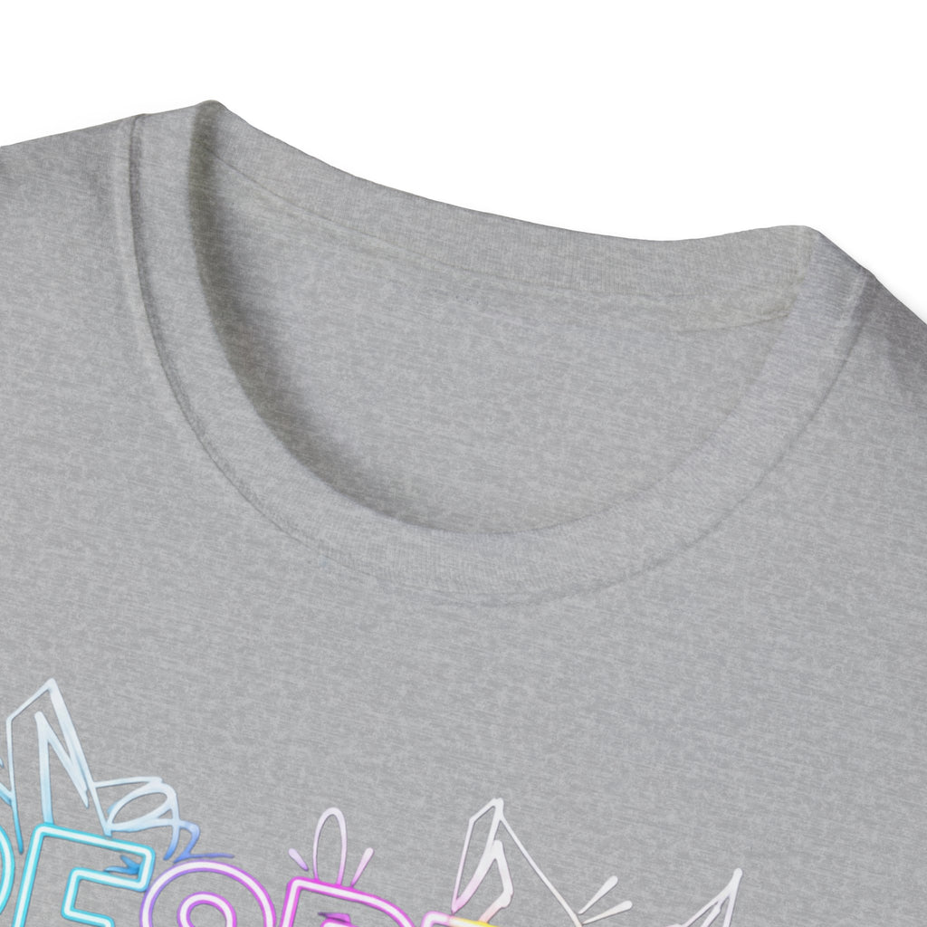 Colorful 'RESPECT' Unisex Softstyle T-Shirt, Positive Vibes Shirt, Everyday Casual Wear, Unique Gift Idea