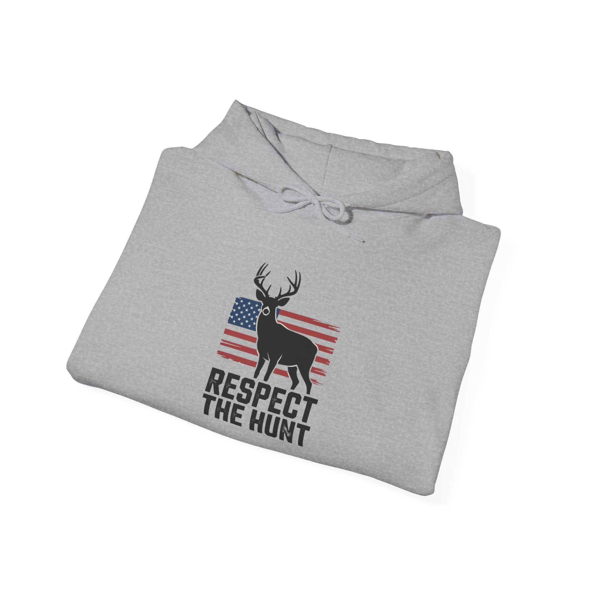 Respect the Hunt Hoodie - Unisex Heavy Blend, Perfect Gift for Hunters, Outdoor Enthusiasts, Camping, Nature Lovers, Fall Fashion