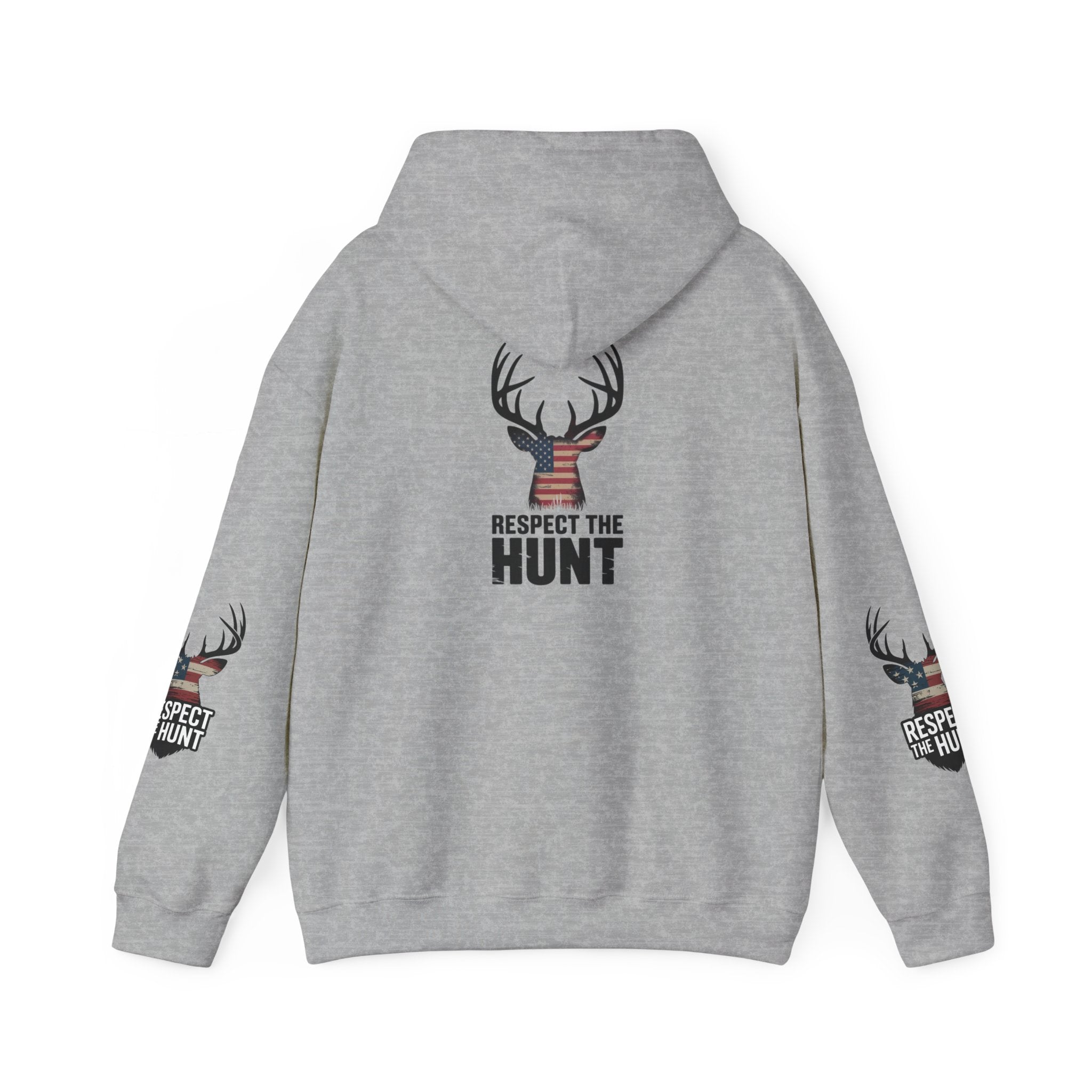 Respect the Hunt Hoodie - Unisex Heavy Blend, Perfect Gift for Hunters, Outdoor Enthusiasts, Camping, Nature Lovers, Fall Fashion