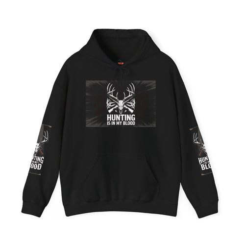 Hunting-Themed Hooded Sweatshirt - Perfect for Outdoor Enthusiasts, Gift for Hunters, Cozy Layer for All Seasons, Ideal for Camping, [...]