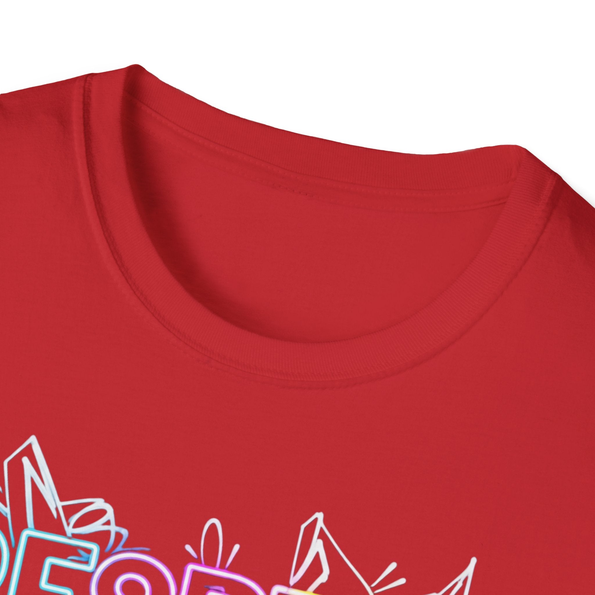 Colorful 'RESPECT' Unisex Softstyle T-Shirt, Positive Vibes Shirt, Everyday Casual Wear, Unique Gift Idea