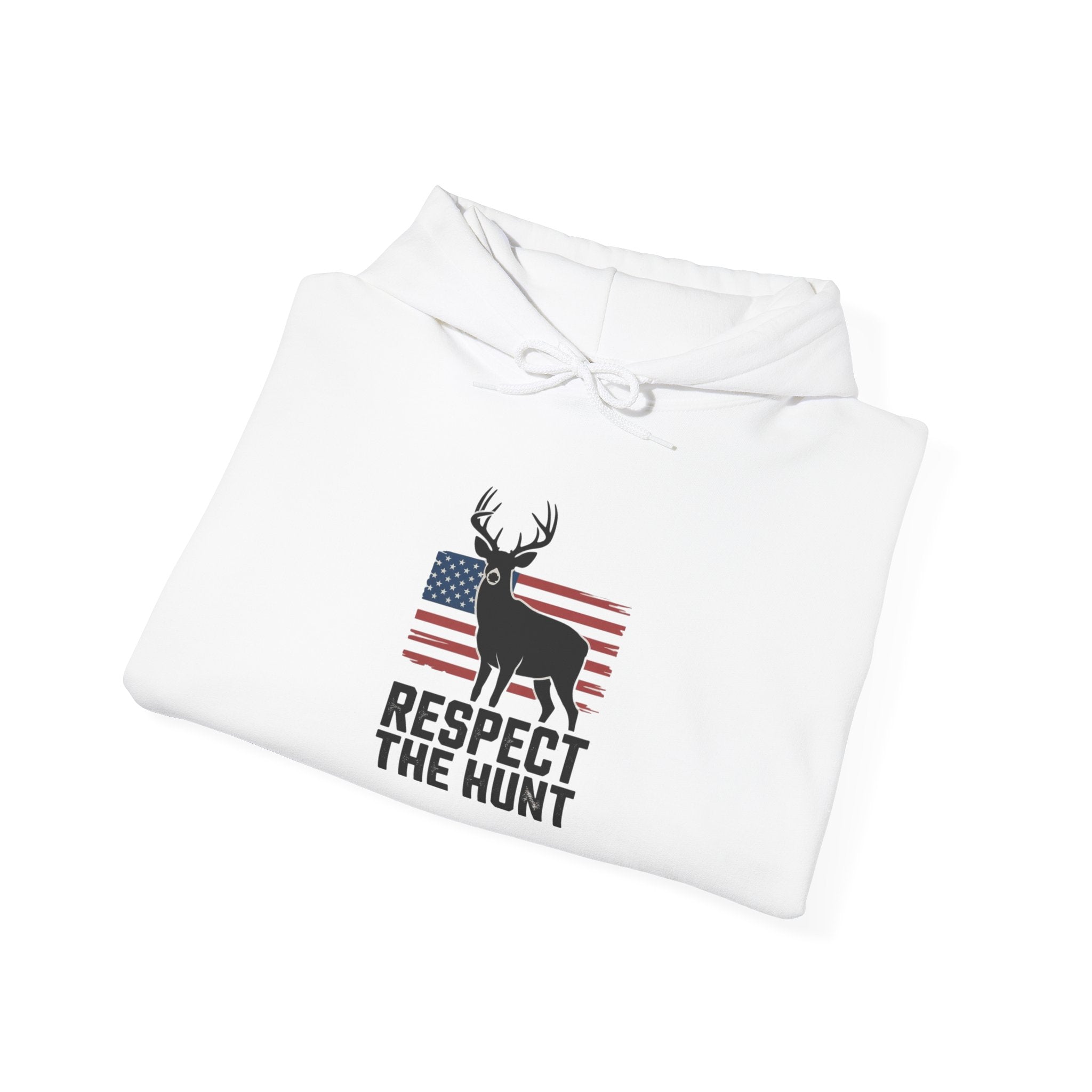 Respect the Hunt Hoodie - Unisex Heavy Blend, Perfect Gift for Hunters, Outdoor Enthusiasts, Camping, Nature Lovers, Fall Fashion