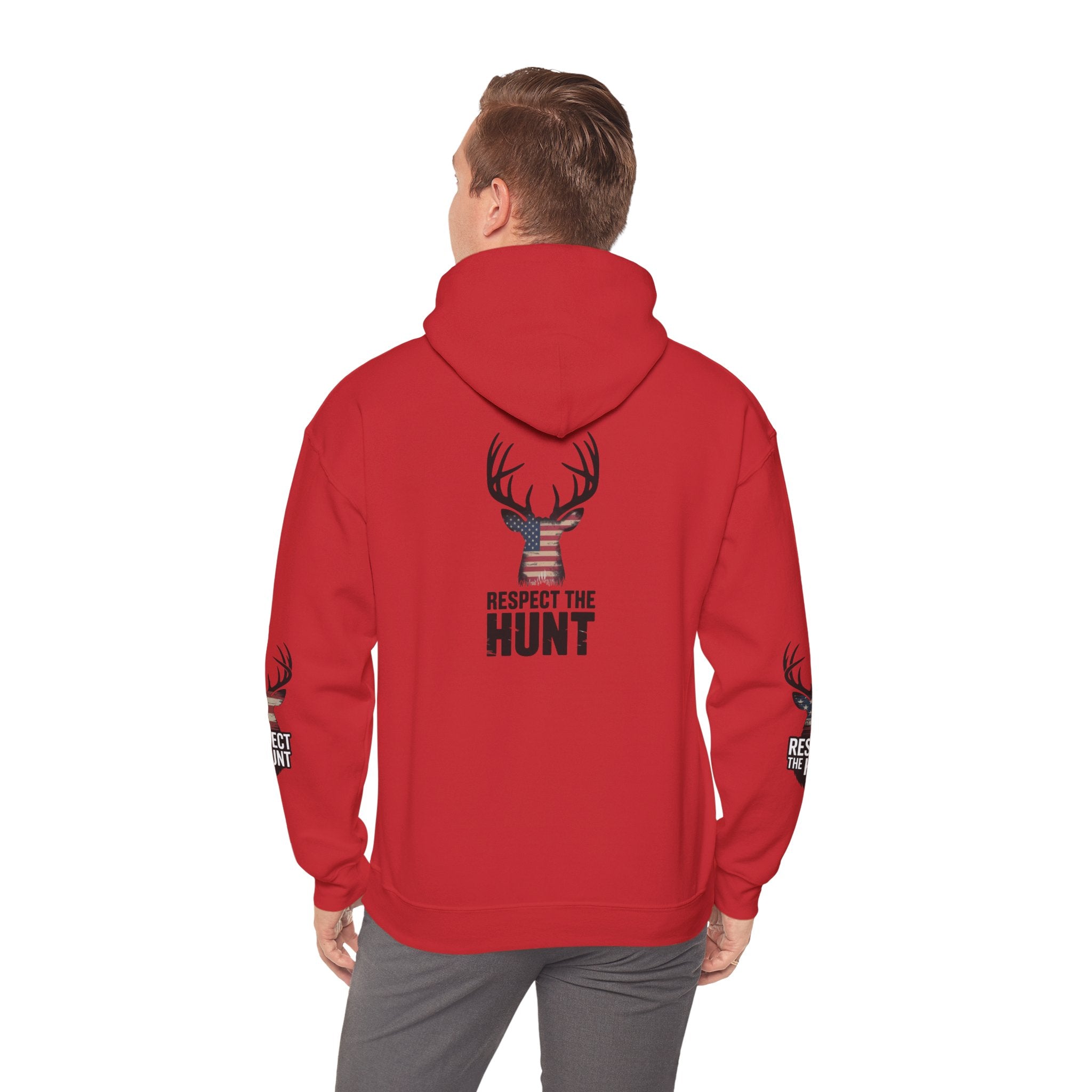 Respect the Hunt Hoodie - Unisex Heavy Blend, Perfect Gift for Hunters, Outdoor Enthusiasts, Camping, Nature Lovers, Fall Fashion