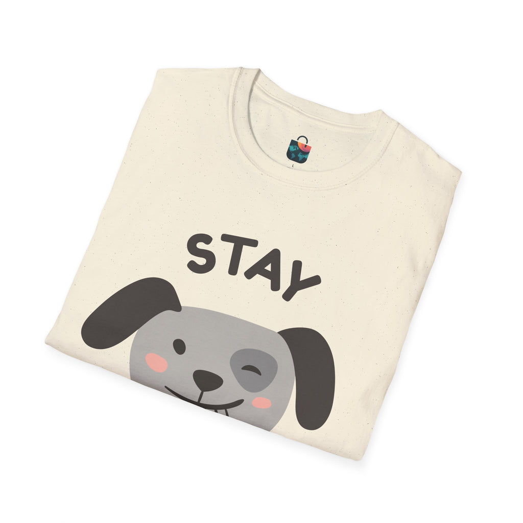 Stay Pawsitive Dog Lover T-Shirt, Pet Owner Gift, Funny Animal Tee, Casual Wear, Gifts for Dog Lovers, Cute Dog Shirt