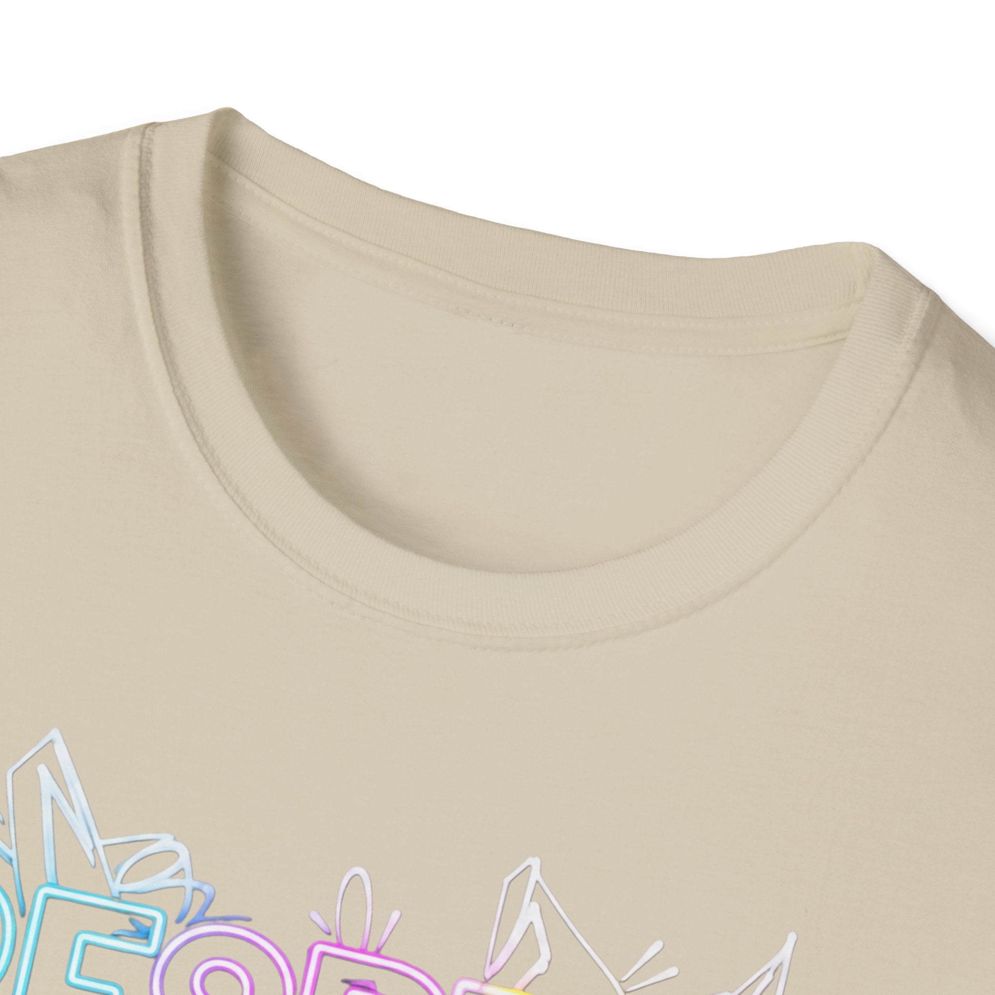 Colorful 'RESPECT' Unisex Softstyle T-Shirt, Positive Vibes Shirt, Everyday Casual Wear, Unique Gift Idea