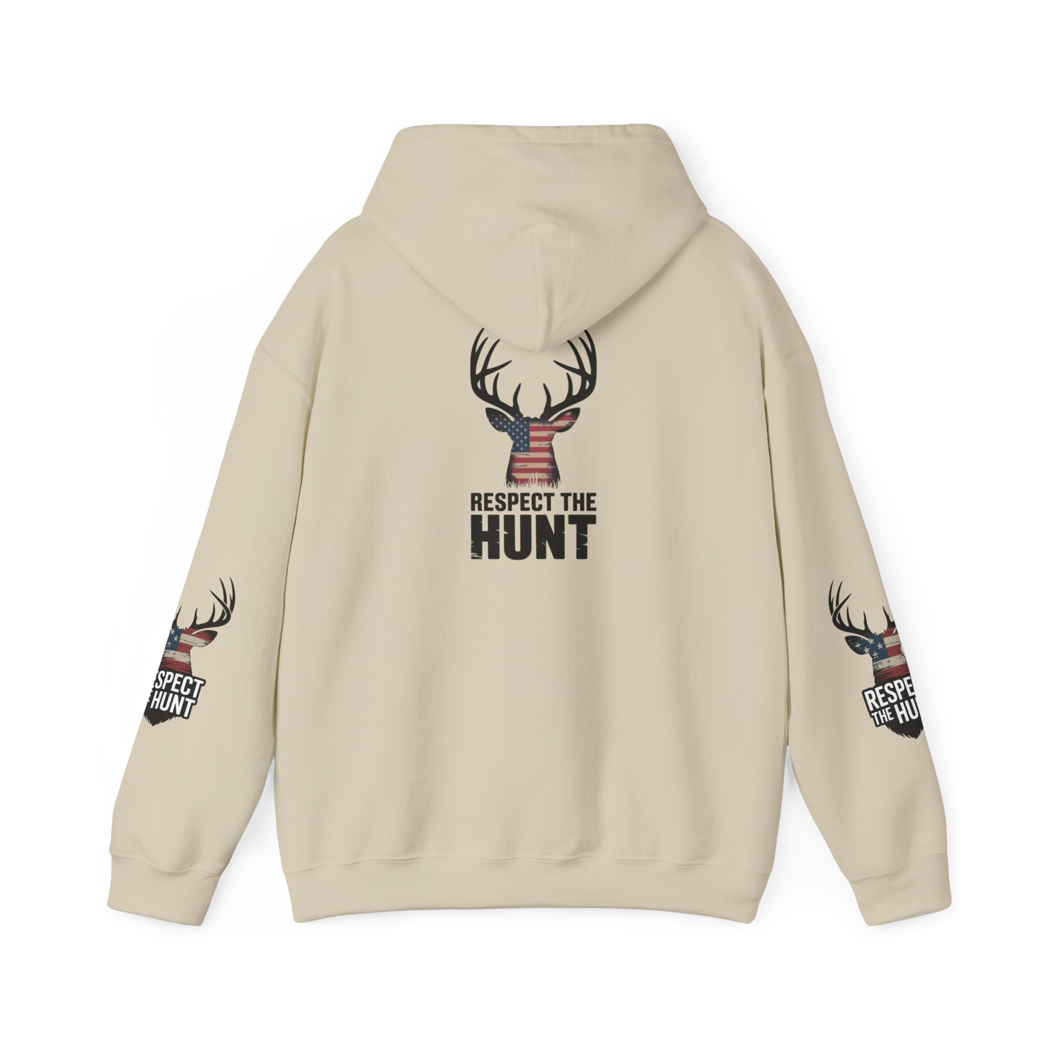 Respect the Hunt Hoodie - Unisex Heavy Blend, Perfect Gift for Hunters, Outdoor Enthusiasts, Camping, Nature Lovers, Fall Fashion