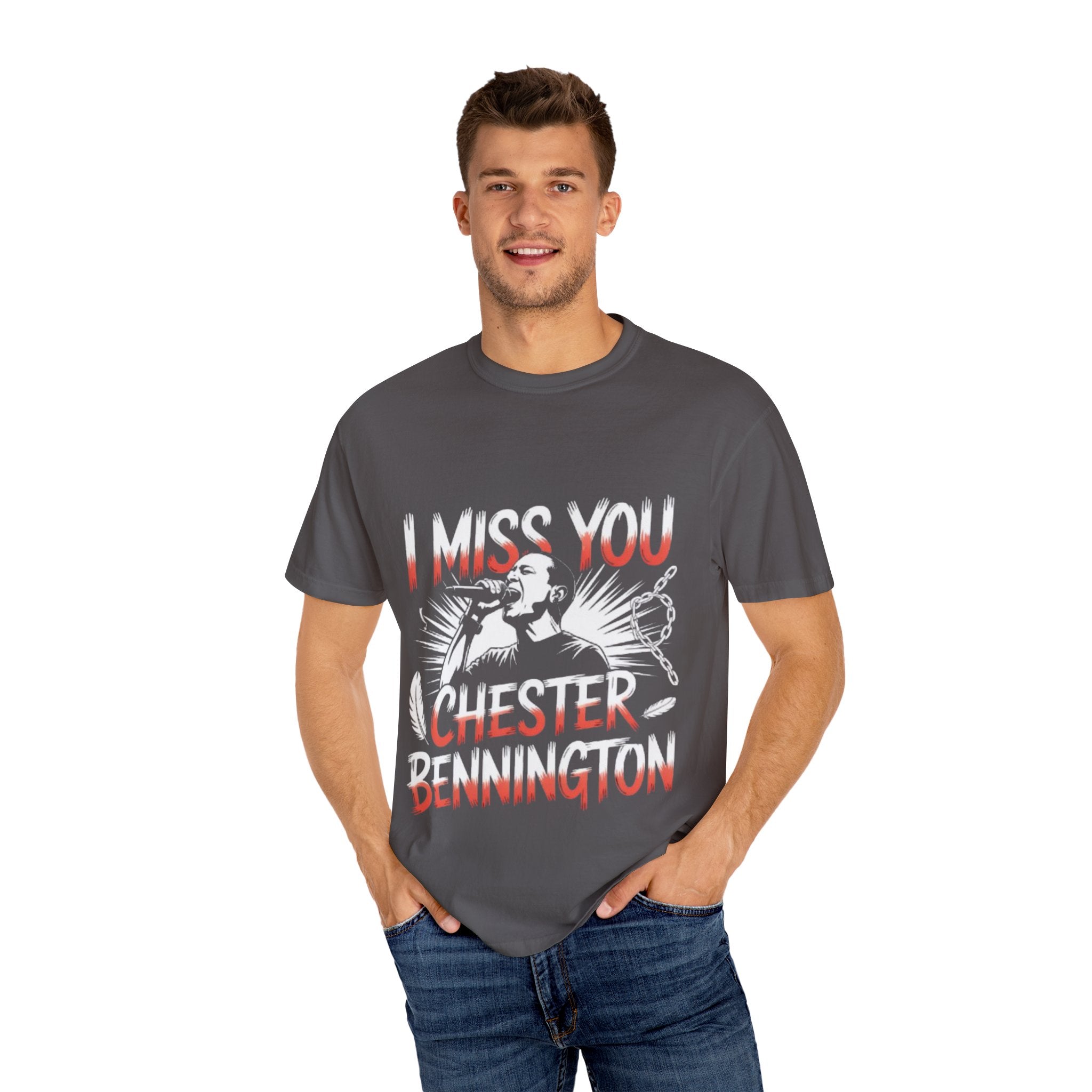 i Miss You - Chester Bennington Tribute T-Shirt, Luna Veex