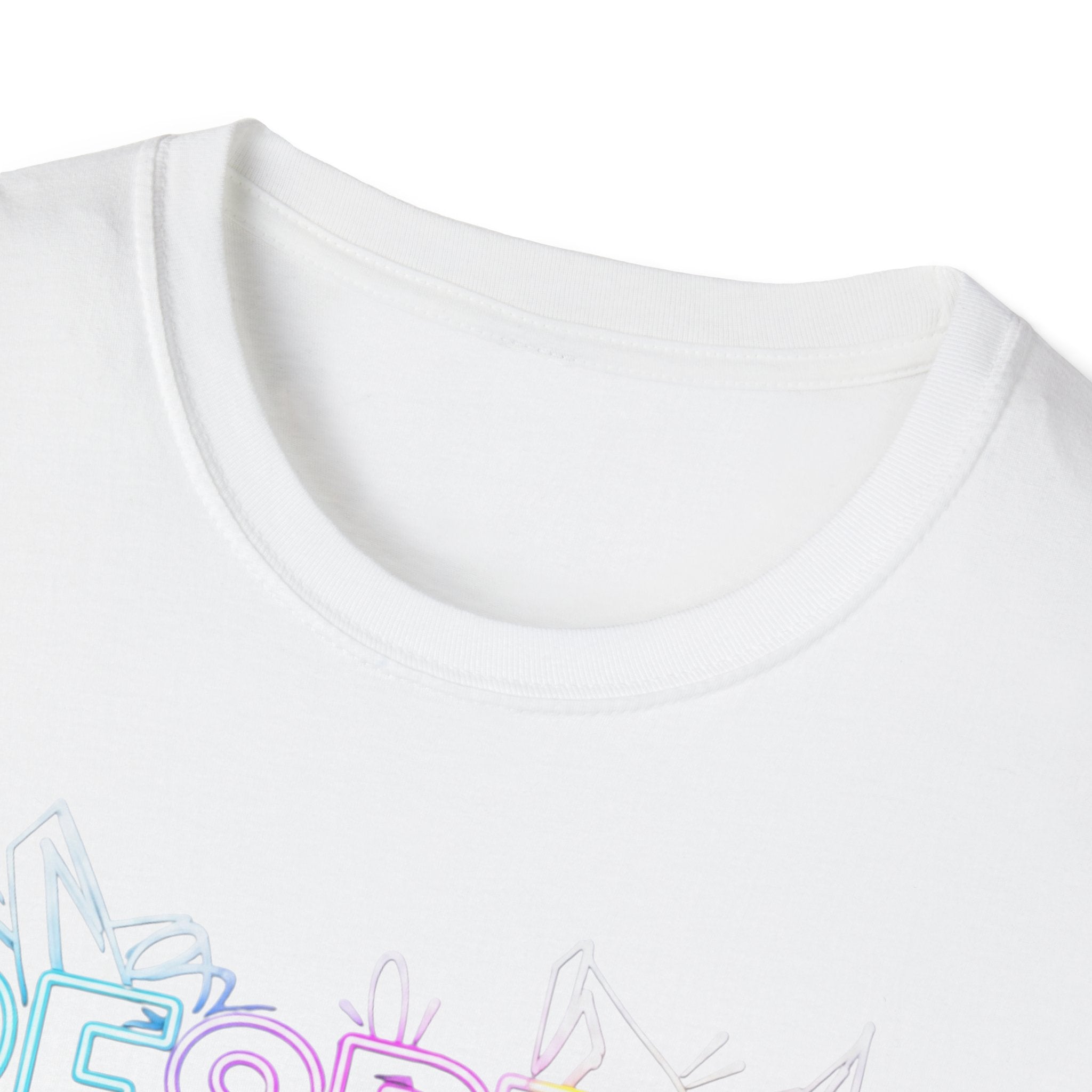 Colorful 'RESPECT' Unisex Softstyle T-Shirt, Positive Vibes Shirt, Everyday Casual Wear, Unique Gift Idea