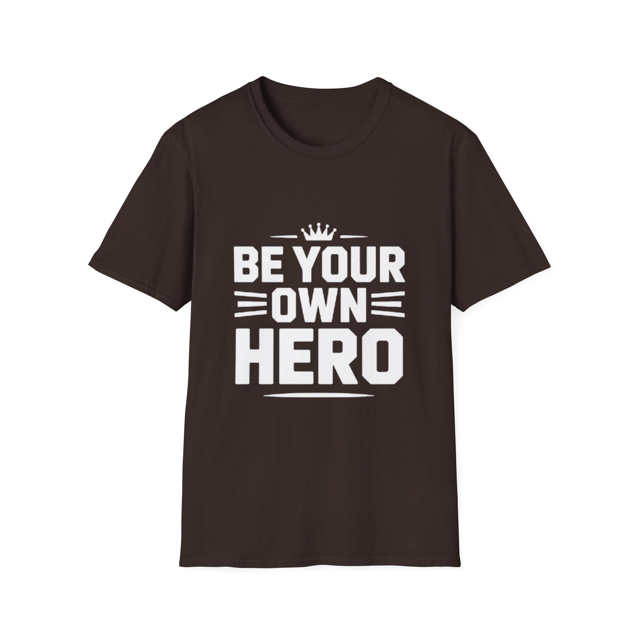 Unisex Hero Quote T-Shirt, Inspirational Tee, Motivational Apparel, Casual Wear, Gift for Heroes, Everyday Wear, Self-Empowerment