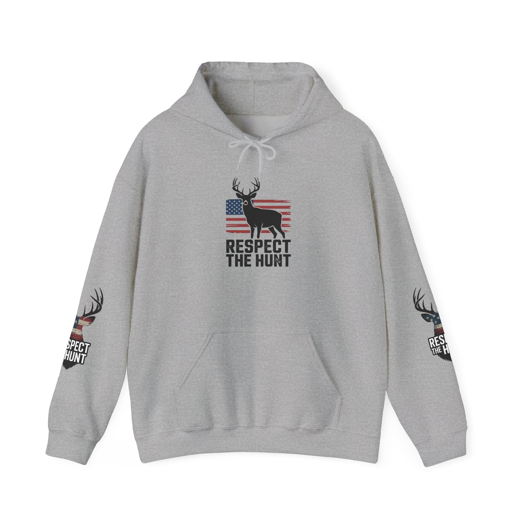 Respect the Hunt Hoodie - Unisex Heavy Blend, Perfect Gift for Hunters, Outdoor Enthusiasts, Camping, Nature Lovers, Fall Fashion