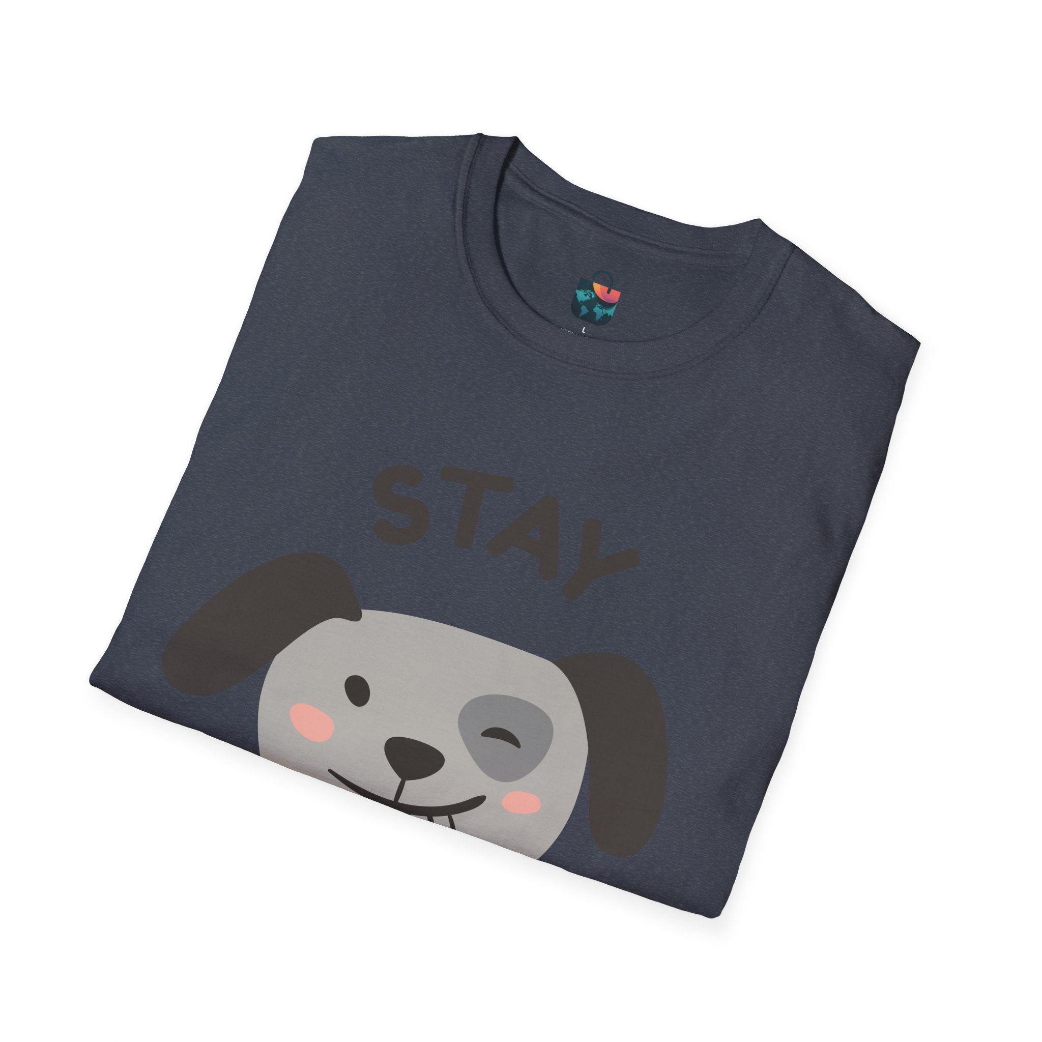 Stay Pawsitive Dog Lover T-Shirt, Pet Owner Gift, Funny Animal Tee, Casual Wear, Gifts for Dog Lovers, Cute Dog Shirt
