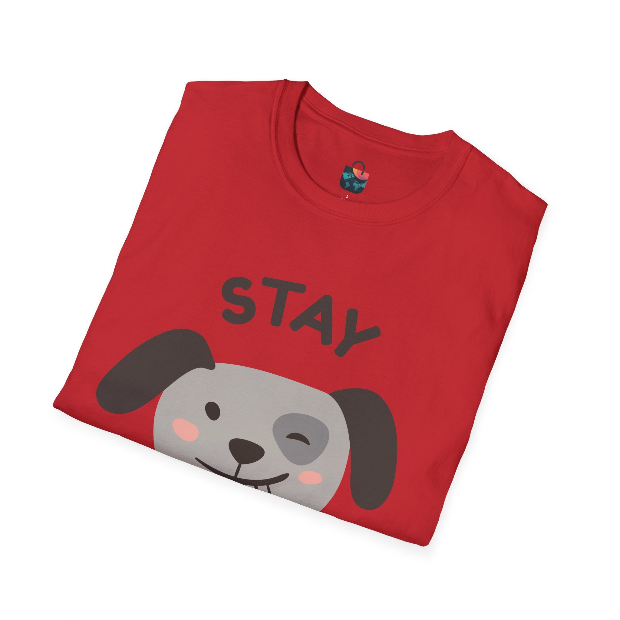 Stay Pawsitive Dog Lover T-Shirt, Pet Owner Gift, Funny Animal Tee, Casual Wear, Gifts for Dog Lovers, Cute Dog Shirt