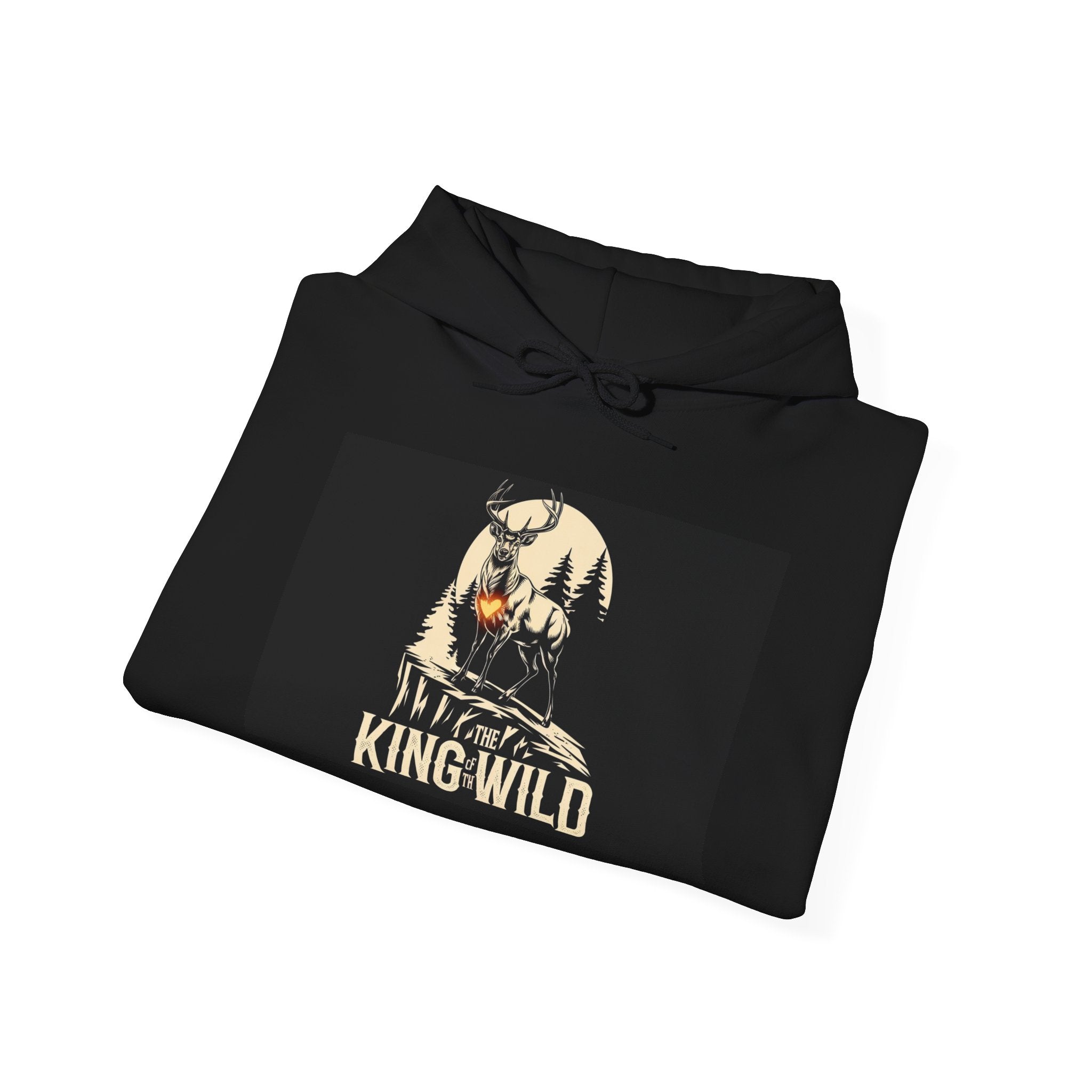 King of the Wild Hoodie - Cozy Unisex Sweatshirt for Nature Lovers, Perfect for Camping, Outdoor Adventures, Gifts