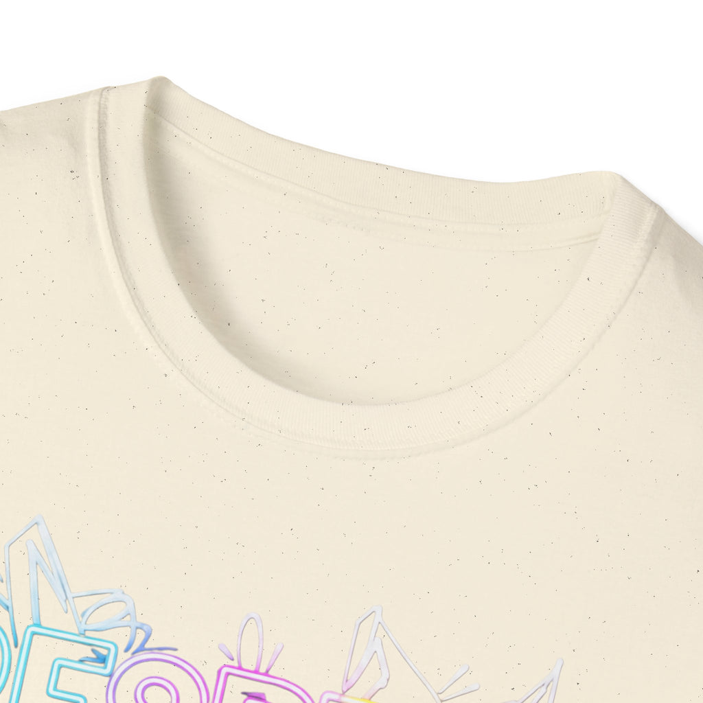 Colorful 'RESPECT' Unisex Softstyle T-Shirt, Positive Vibes Shirt, Everyday Casual Wear, Unique Gift Idea
