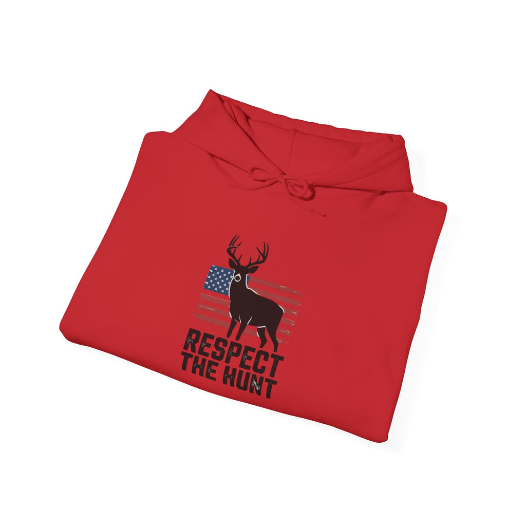 Respect the Hunt Hoodie - Unisex Heavy Blend, Perfect Gift for Hunters, Outdoor Enthusiasts, Camping, Nature Lovers, Fall Fashion