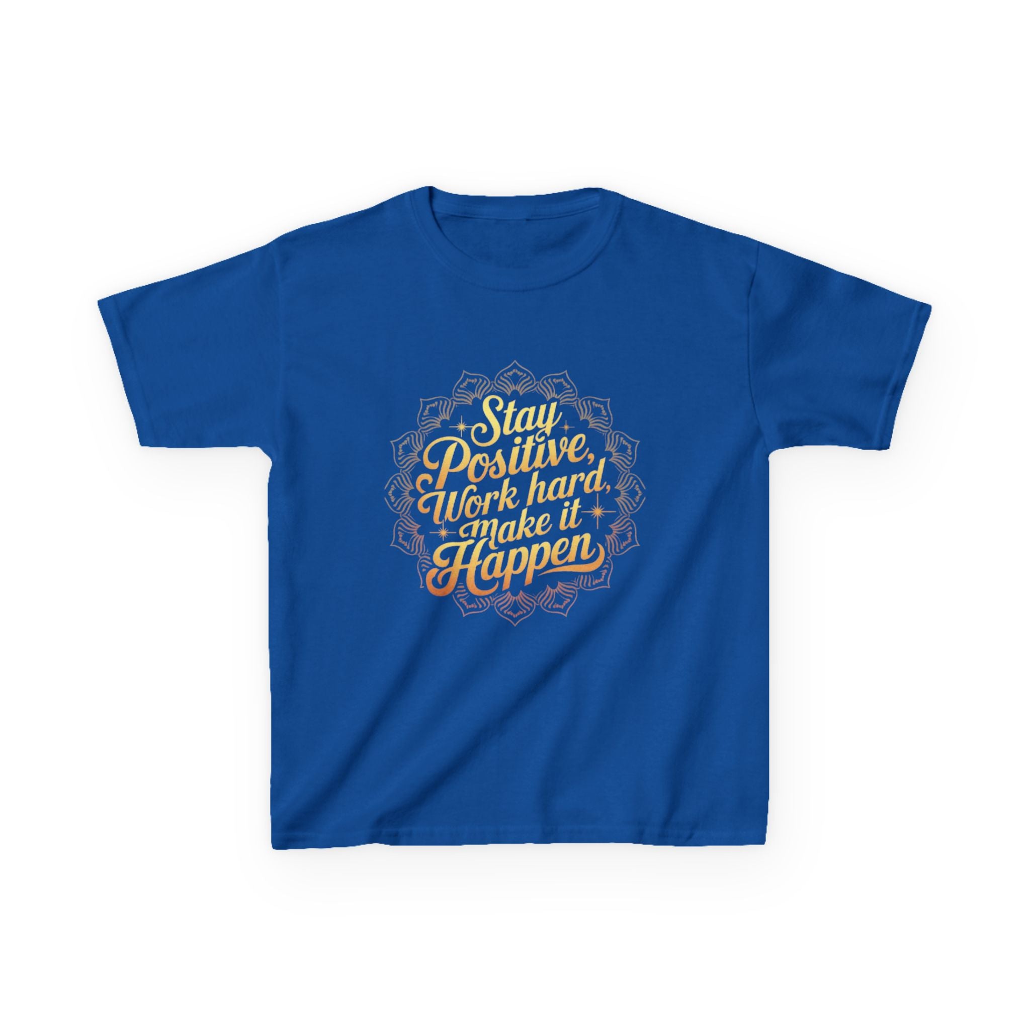 Stay Positive – Elegant Motivational T-Shirt