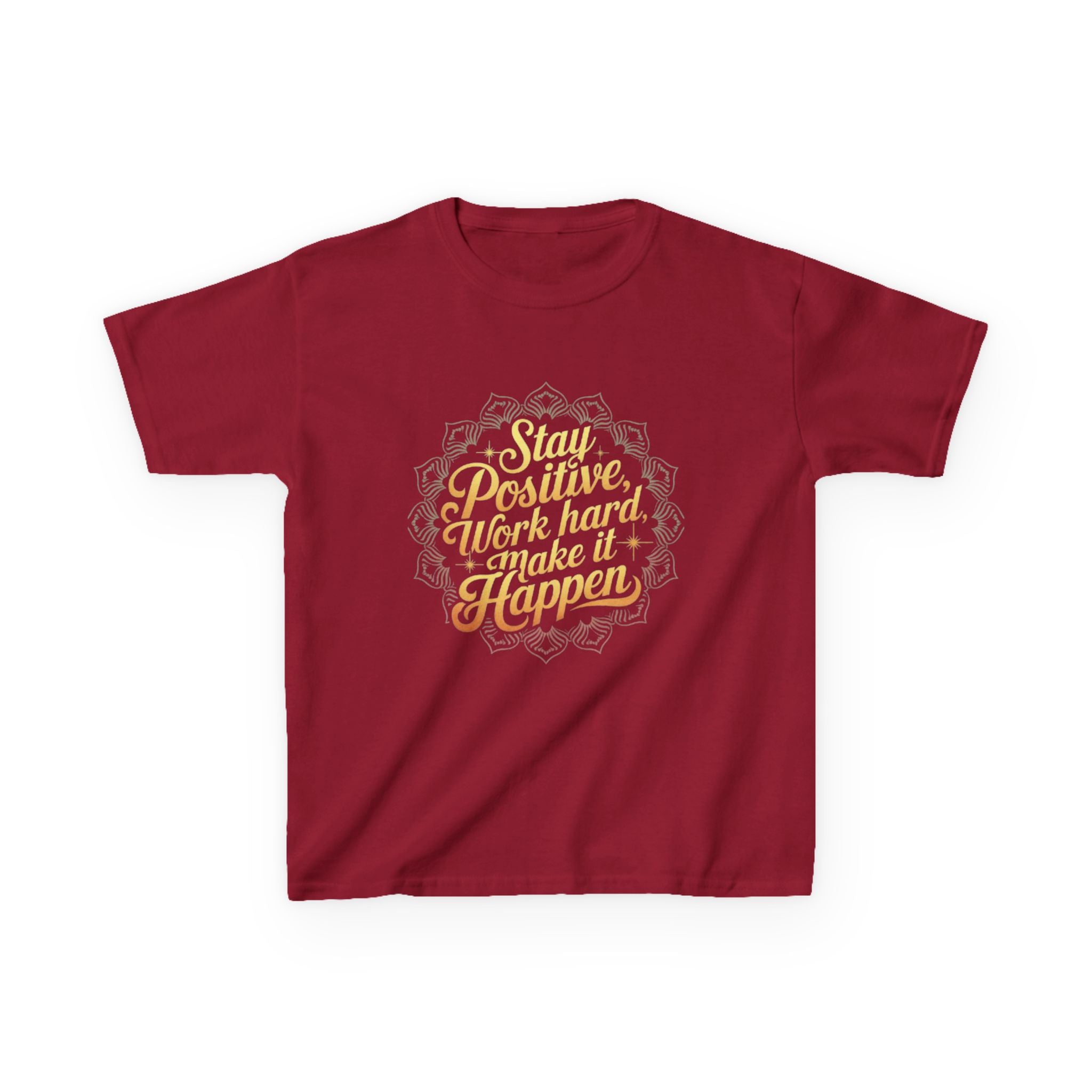 Stay Positive – Elegant Motivational T-Shirt