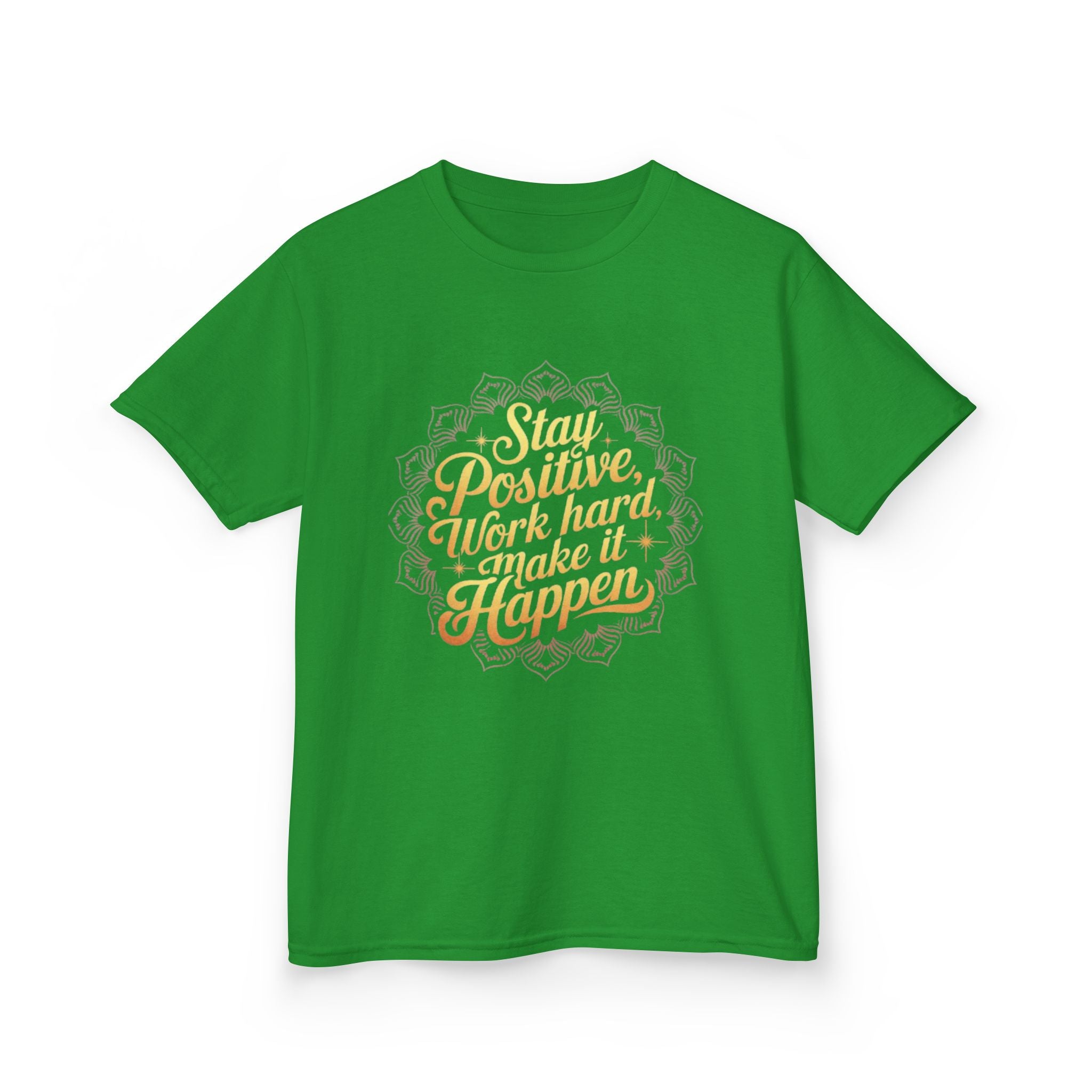 Stay Positive – Elegant Motivational T-Shirt