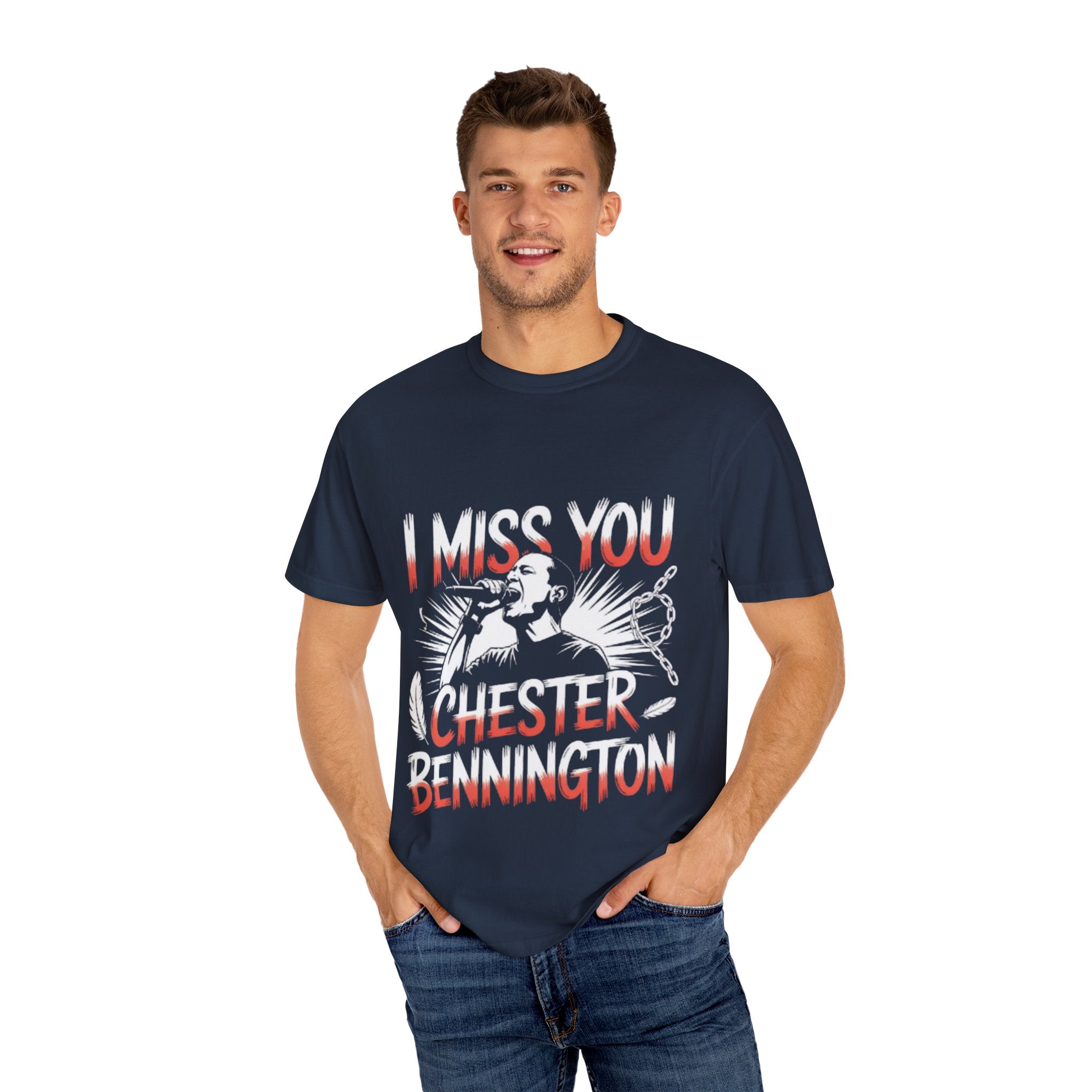 i Miss You - Chester Bennington Tribute T-Shirt, Luna Veex