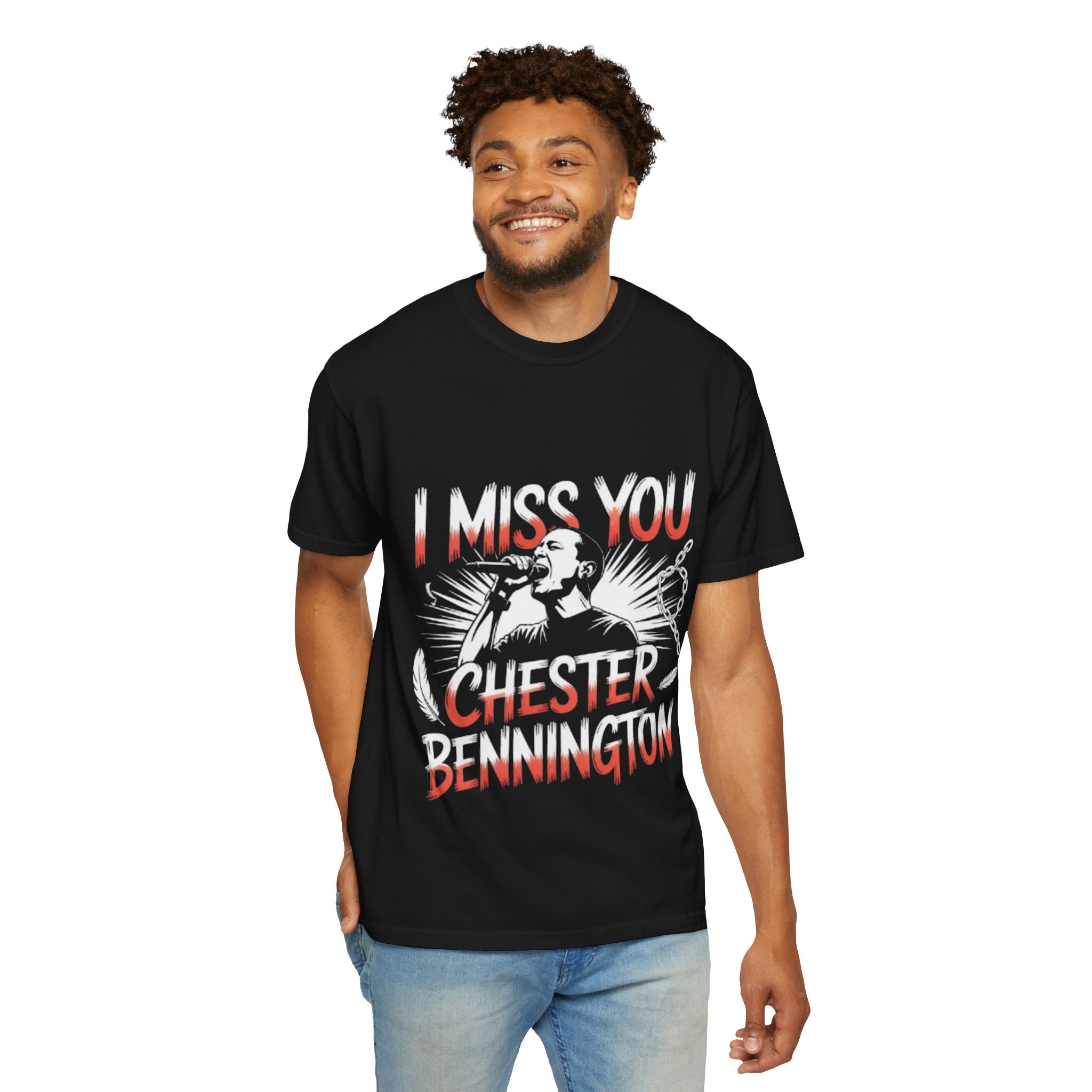 i Miss You - Chester Bennington Tribute T-Shirt, Luna Veex
