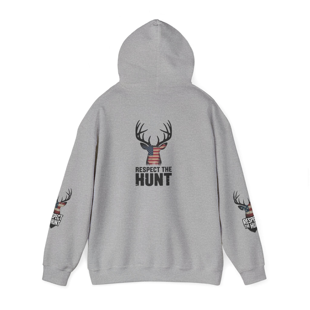 Respect the Hunt Hoodie - Unisex Heavy Blend, Perfect Gift for Hunters, Outdoor Enthusiasts, Camping, Nature Lovers, Fall Fashion