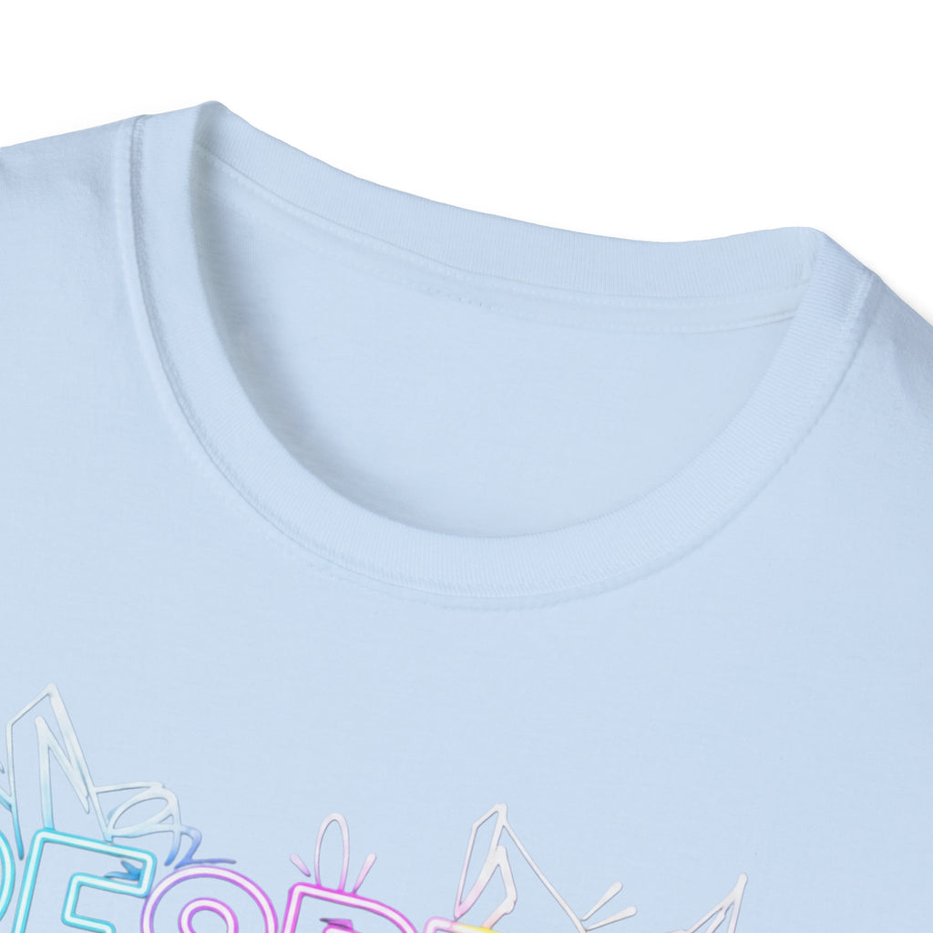 Colorful 'RESPECT' Unisex Softstyle T-Shirt, Positive Vibes Shirt, Everyday Casual Wear, Unique Gift Idea