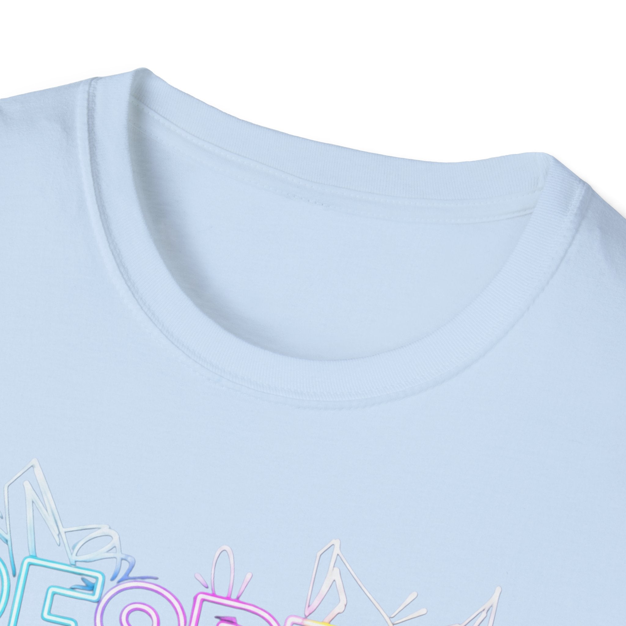 Colorful 'RESPECT' Unisex Softstyle T-Shirt, Positive Vibes Shirt, Everyday Casual Wear, Unique Gift Idea