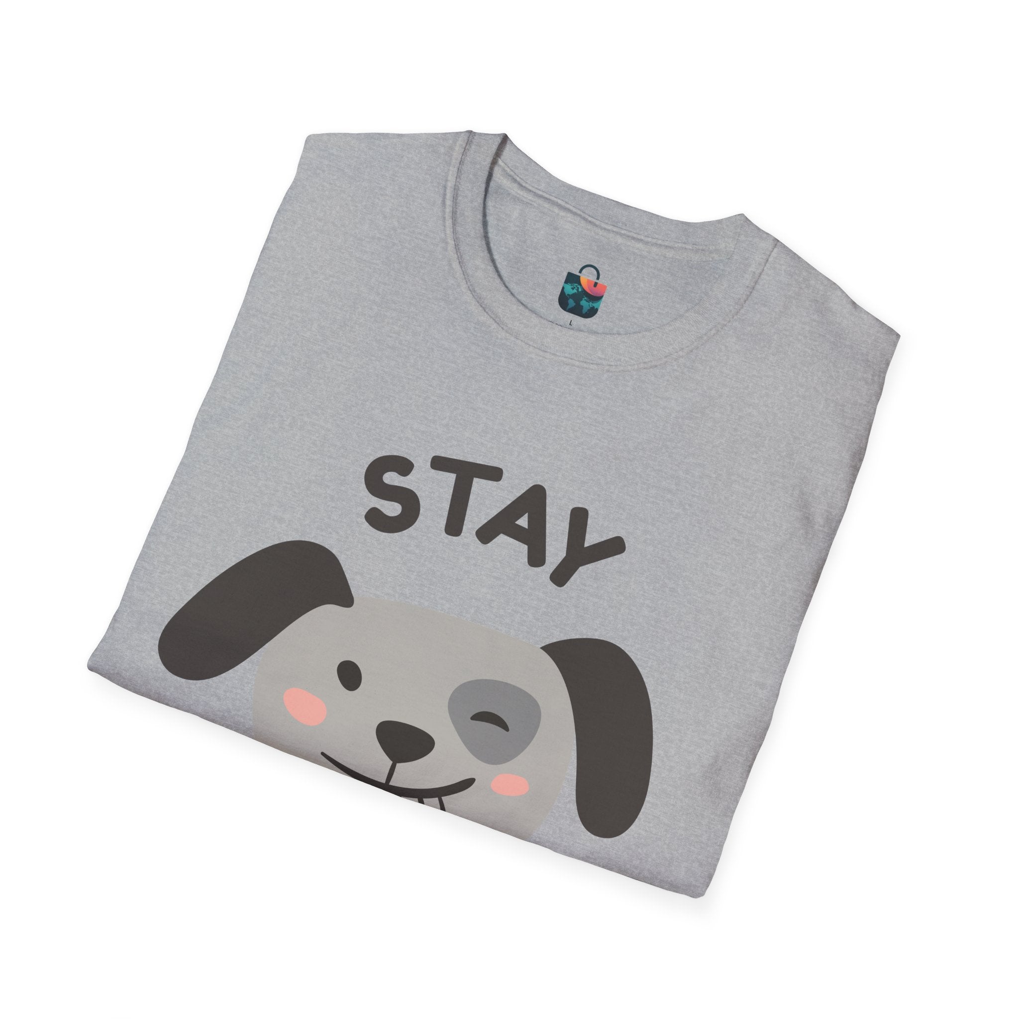 Stay Pawsitive Dog Lover T-Shirt, Pet Owner Gift, Funny Animal Tee, Casual Wear, Gifts for Dog Lovers, Cute Dog Shirt