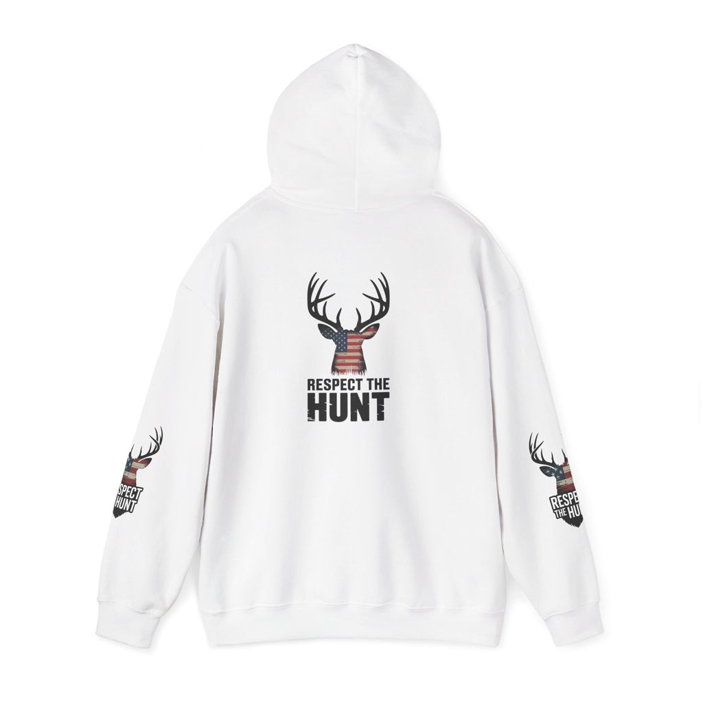 Respect the Hunt Hoodie - Unisex Heavy Blend, Perfect Gift for Hunters, Outdoor Enthusiasts, Camping, Nature Lovers, Fall Fashion