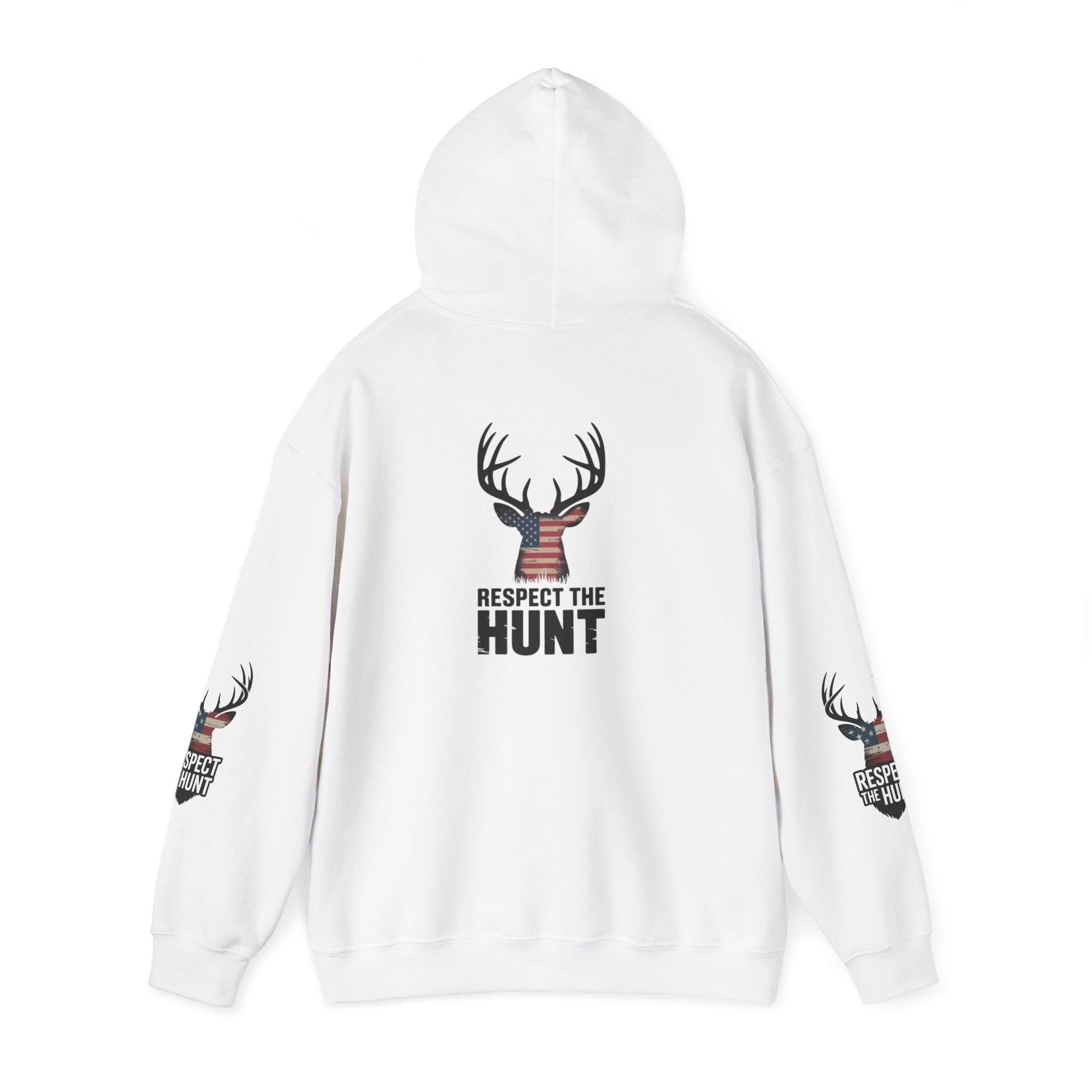 Respect the Hunt Hoodie - Unisex Heavy Blend, Perfect Gift for Hunters, Outdoor Enthusiasts, Camping, Nature Lovers, Fall Fashion