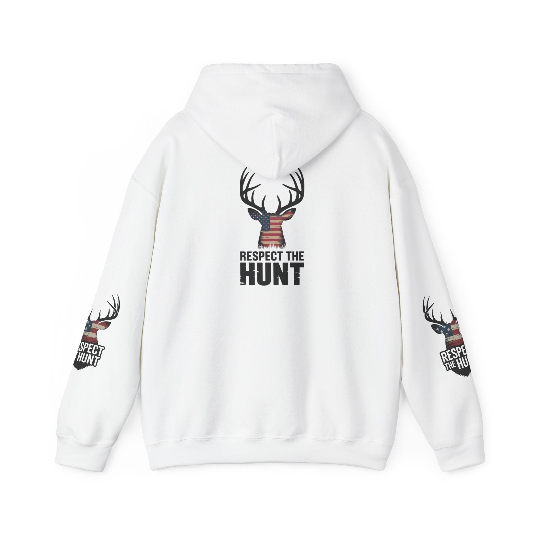 Respect the Hunt Hoodie - Unisex Heavy Blend, Perfect Gift for Hunters, Outdoor Enthusiasts, Camping, Nature Lovers, Fall Fashion