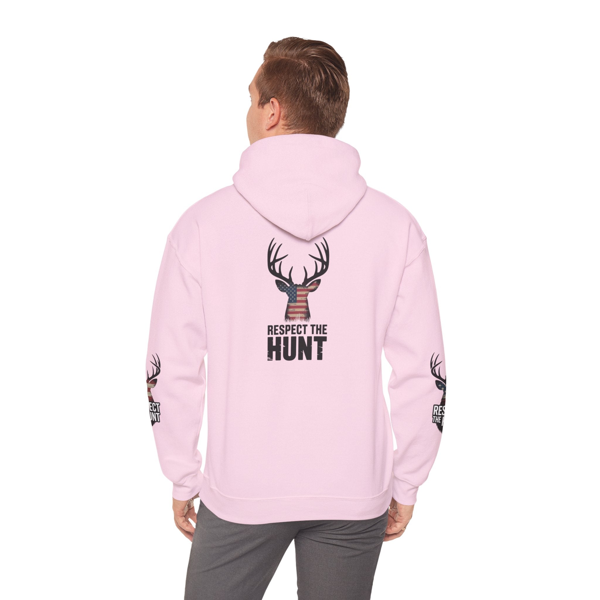 Respect the Hunt Hoodie - Unisex Heavy Blend, Perfect Gift for Hunters, Outdoor Enthusiasts, Camping, Nature Lovers, Fall Fashion